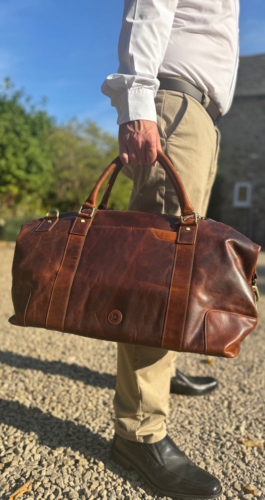 Orion Leather Duffle Bag