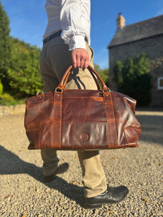 Orion Leather Duffle Bag