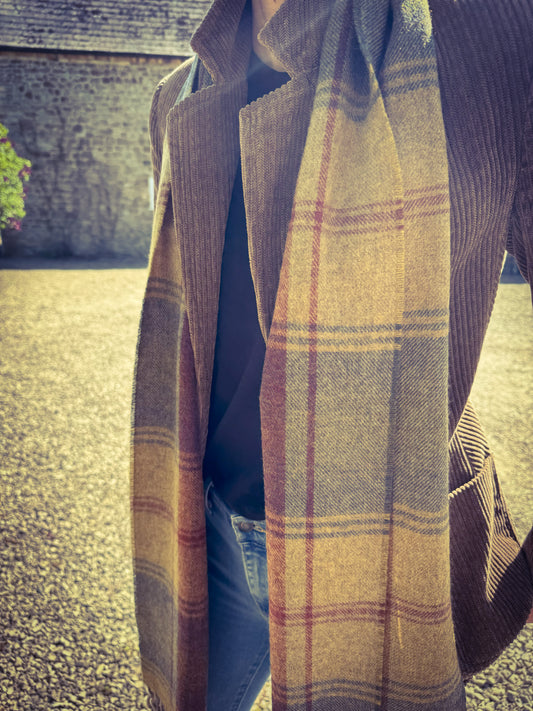 Scarf Country Check Jura
