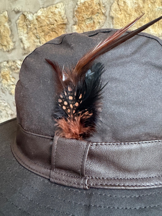 Wax Aussie Hat Brown